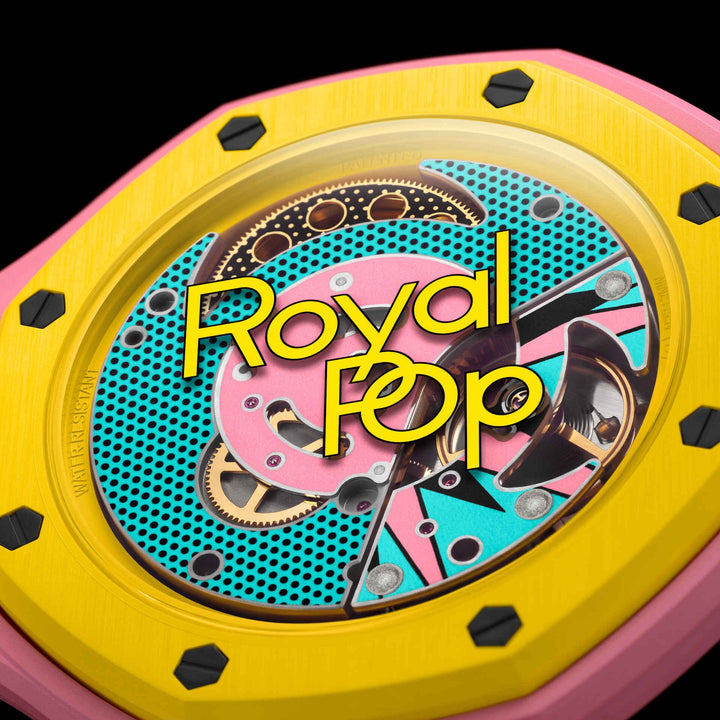 Swatch x Audemars Piguet Bioceramic Royal Pop Savonnette Otg Roz