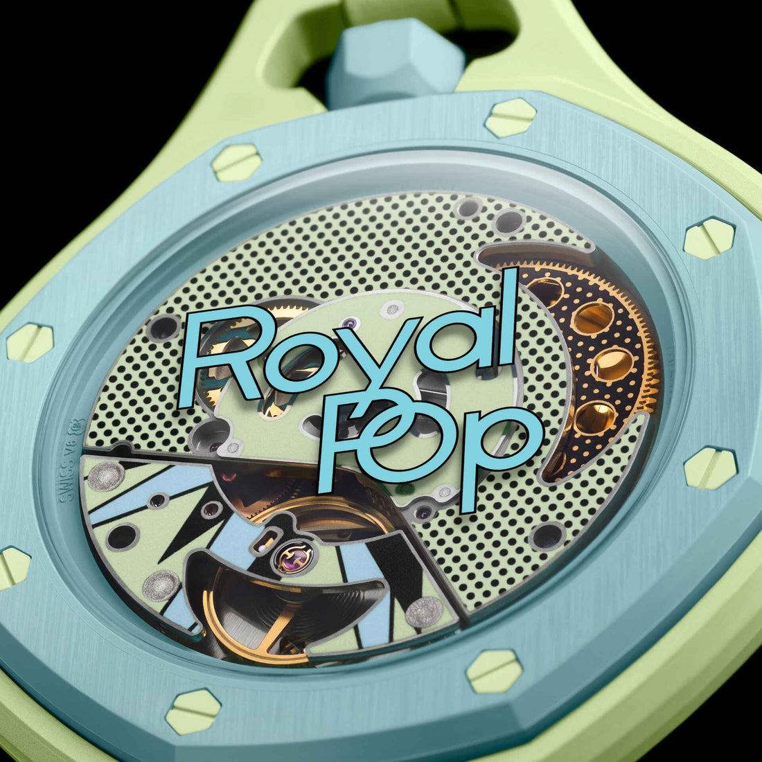 Swatch x Audemars Piguet Bioceramic Royal Pop Blaue Acht