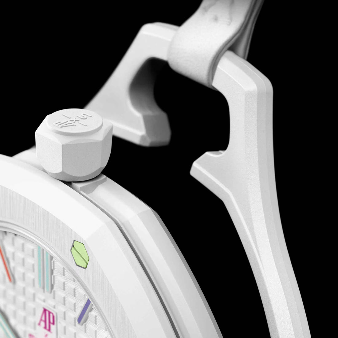 Swatch x Audemars Piguet Bioceramic Royal Pop Huit Blanc